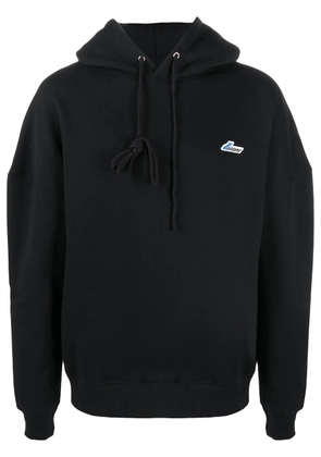 We11done dropped shoulder hoodie - Black