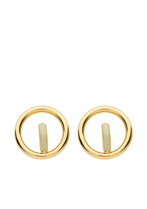 Charlotte Chesnais Saturn Blow earrings - Gold