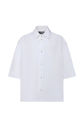 Jacquemus The Triangle button-up shirt - White