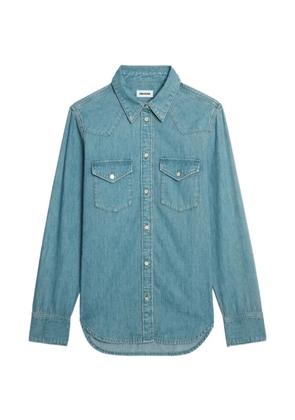 Zadig&Voltaire Thelma denim shirt - Blue