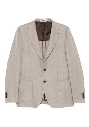 Tagliatore button-fastening blazer - Neutrals