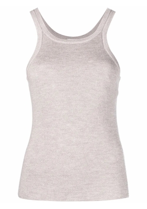 Magda Butrym slim-fit knit tank top - Neutrals