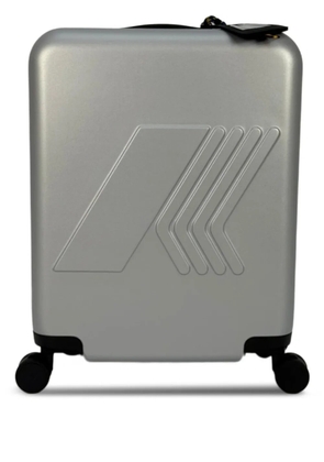 K-Way logo-embossed luggage - Grey
