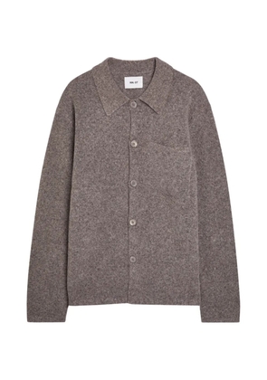 NN07 Jonas buttoned cardigan - Brown