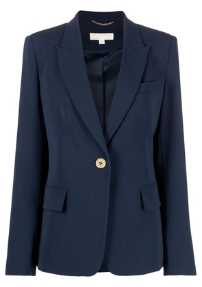 Michael Michael Kors tailored double crêpe blazer - Blue