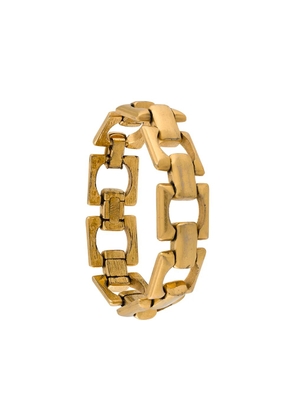 Versace Pre-Owned 1990s square link bracelet - Gold