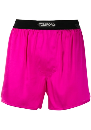 TOM FORD logo-waistband boxers - Pink