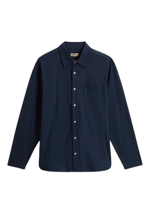 Woolrich chest-pocket jersey shirt - Blue