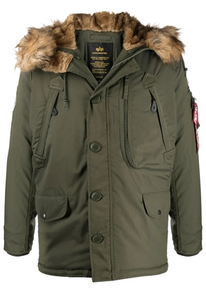Alpha Industries Polar hooded jacket - Green