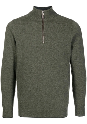 N.Peal long-sleeve cashmere jumper - Green