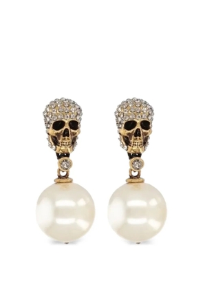 Alexander McQueen Skull earrings - Gold