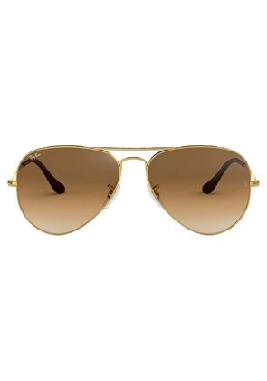 Ray-Ban aviator frame sunglasses - Brown