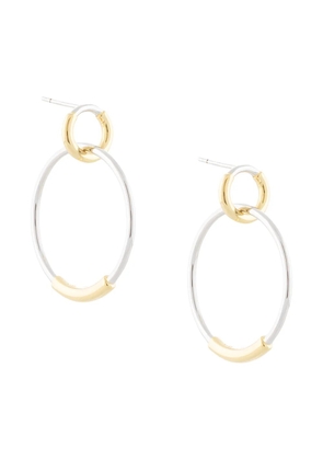 Eshvi double-hoop earrings - Gold
