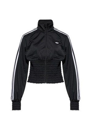 adidas Firebird smocked stripe jacket - Black