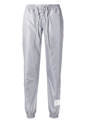 Thom Browne Rwb Stripe Ripstop Track Pants - Grey