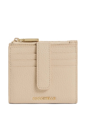 Coccinelle press-stud-fastening wallet - Neutrals
