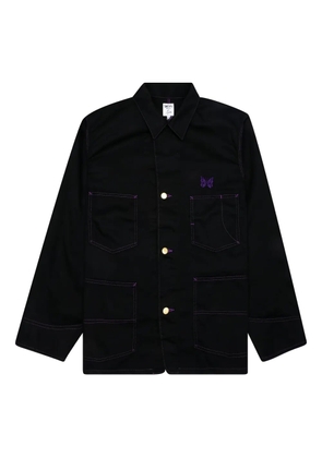 Needles twill shirt jacket - Black