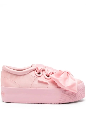 Viktor & Rolf x Superga bow-detail sneakers - Pink
