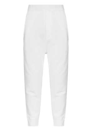 DSQUARED2 logo-embroidered track pants - White
