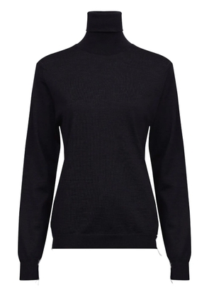 Maison Margiela high-neck merino-wool sweater - Black