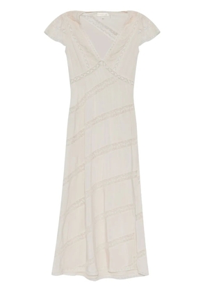 LoveShackFancy Theodore dress - White