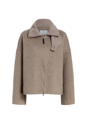 Proenza Schouler White Label roll neck zip Carina jacket - Neutrals