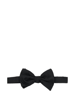 Giorgio Armani silk bow tie - Black