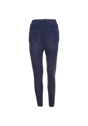 Stella McCartney Pre-Owned sequins trousers - Blue