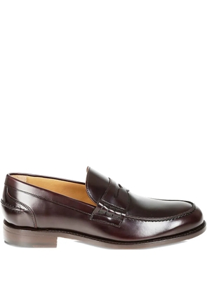 Berwick Shoes leather loafers - Brown