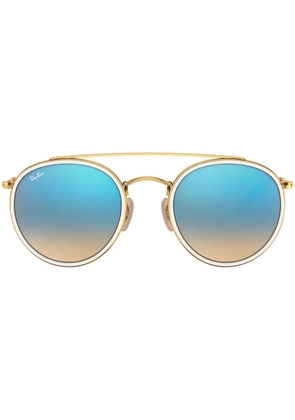 Ray-Ban Round Double Bridge sunglasses - Gold