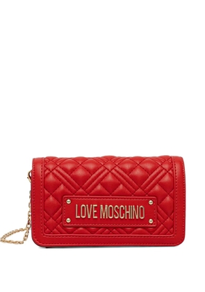 Love Moschino chain-strap shoulder bag - Red