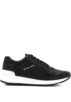 Michael Michael Kors leather lace-up sneakers - Black