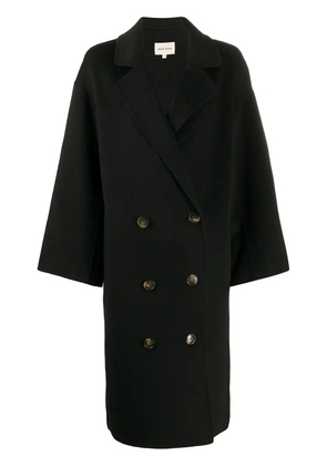 LouLou de Saison Borneo wool coat - Black