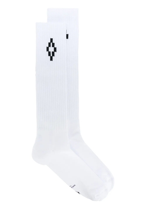 COUNTY OF MILAN Cruz Long socks - White