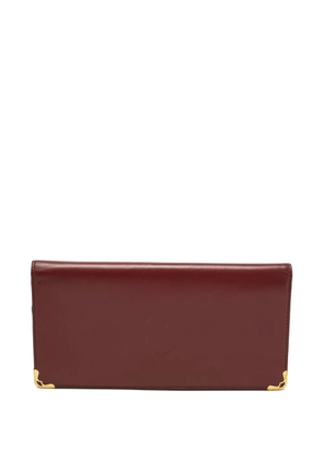 Cartier Le Must De Cartier leather wallet - Red