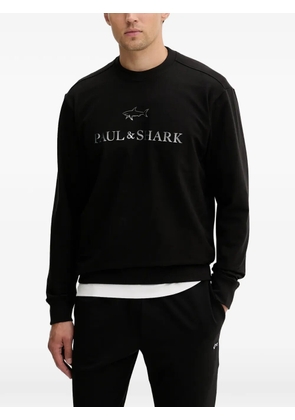 Paul & Shark logo-print sweatshirt - Black