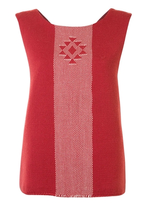 VOZ Estrella V-back top - Red