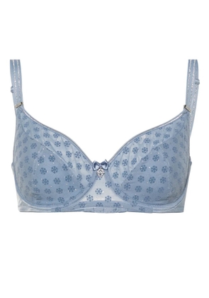 Marlies Dekkers Snowflake crystal tulle bra - Blue