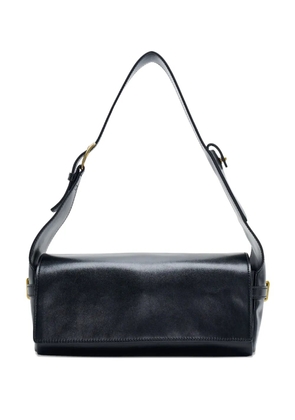 Open YY buckle-fastening leather belt bag - Black
