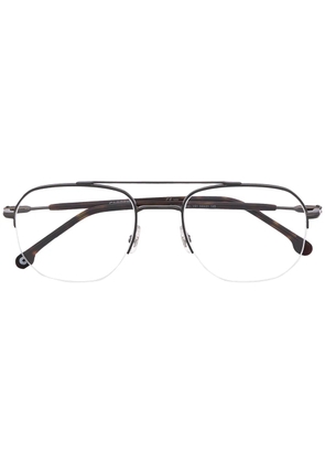 Carrera semi-rimless square glasses - Black