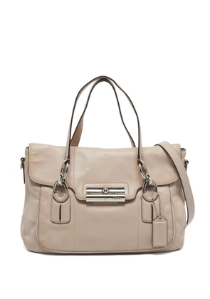 Coach Vintage Kristin leather tote bag - Pink