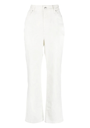 ETRO high-waist cropped jeans - White