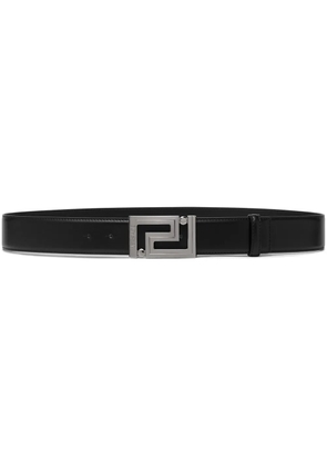 Versace Greca leather belt - Black