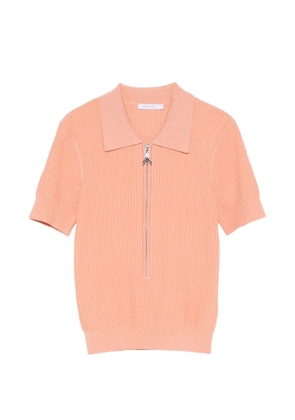 Patrizia Pepe zip-fastening polo top - Pink