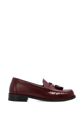 Furla tassel-detail loafers - Red