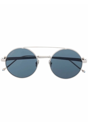 Cartier Eyewear Pasha round-frame sunglasses - Silver