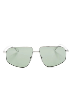Calvin Klein navigator-frame sunglasses - Neutrals