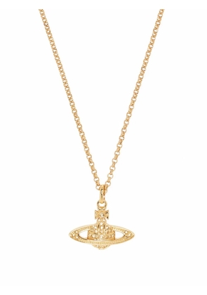 Vivienne Westwood logo pendant necklace - Gold