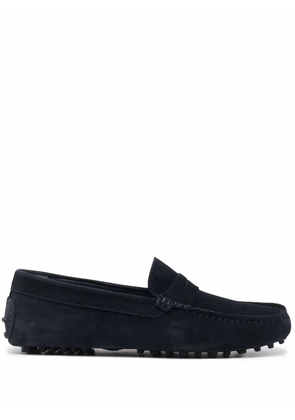Scarosso Michael suede loafers - Blue