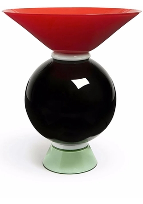 Venini Yemen glass vase - Green
